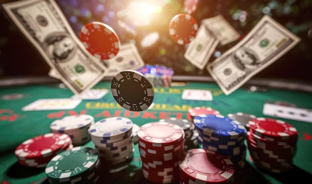 Live blackjack table feed